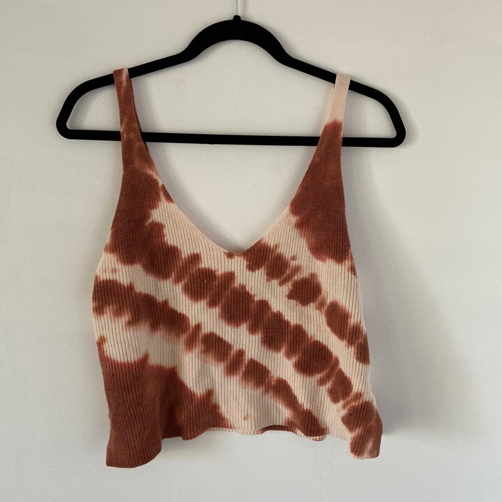 Tie die tank top